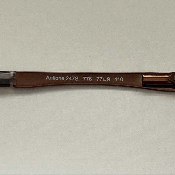 Roberto Cavalli Anfione Metallic Bronze Sunglasses EUC - Picture 11 of 12